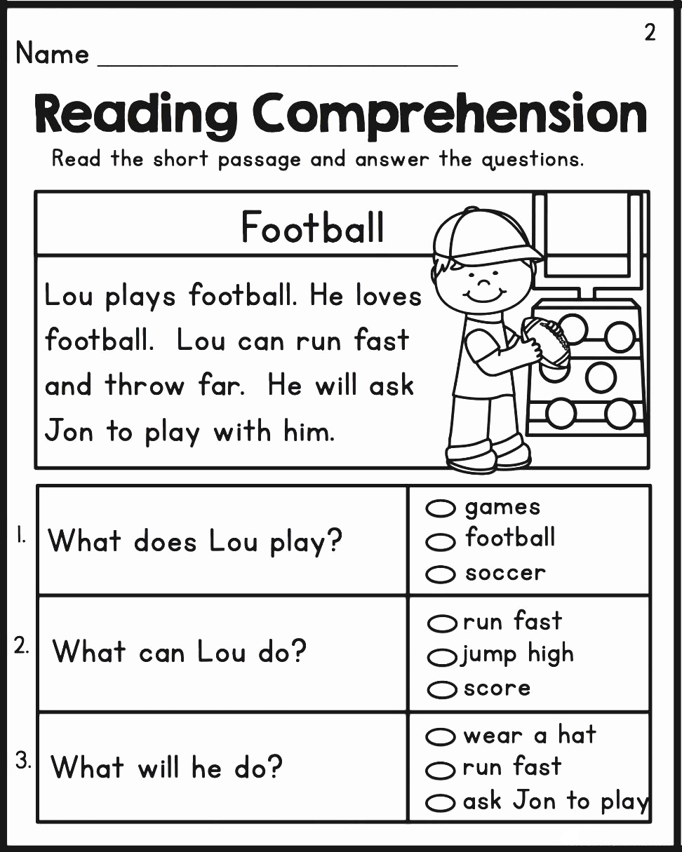 2nd grade reading worksheets
