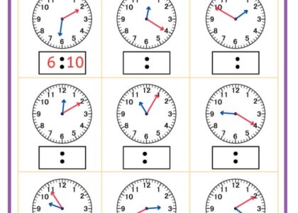 3rd Grade Telling Time Worksheets K12 Math Worksheets