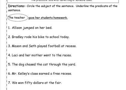 43 Best Subject And Predicate Ideas Subject And Predicate Predicates Subjects
