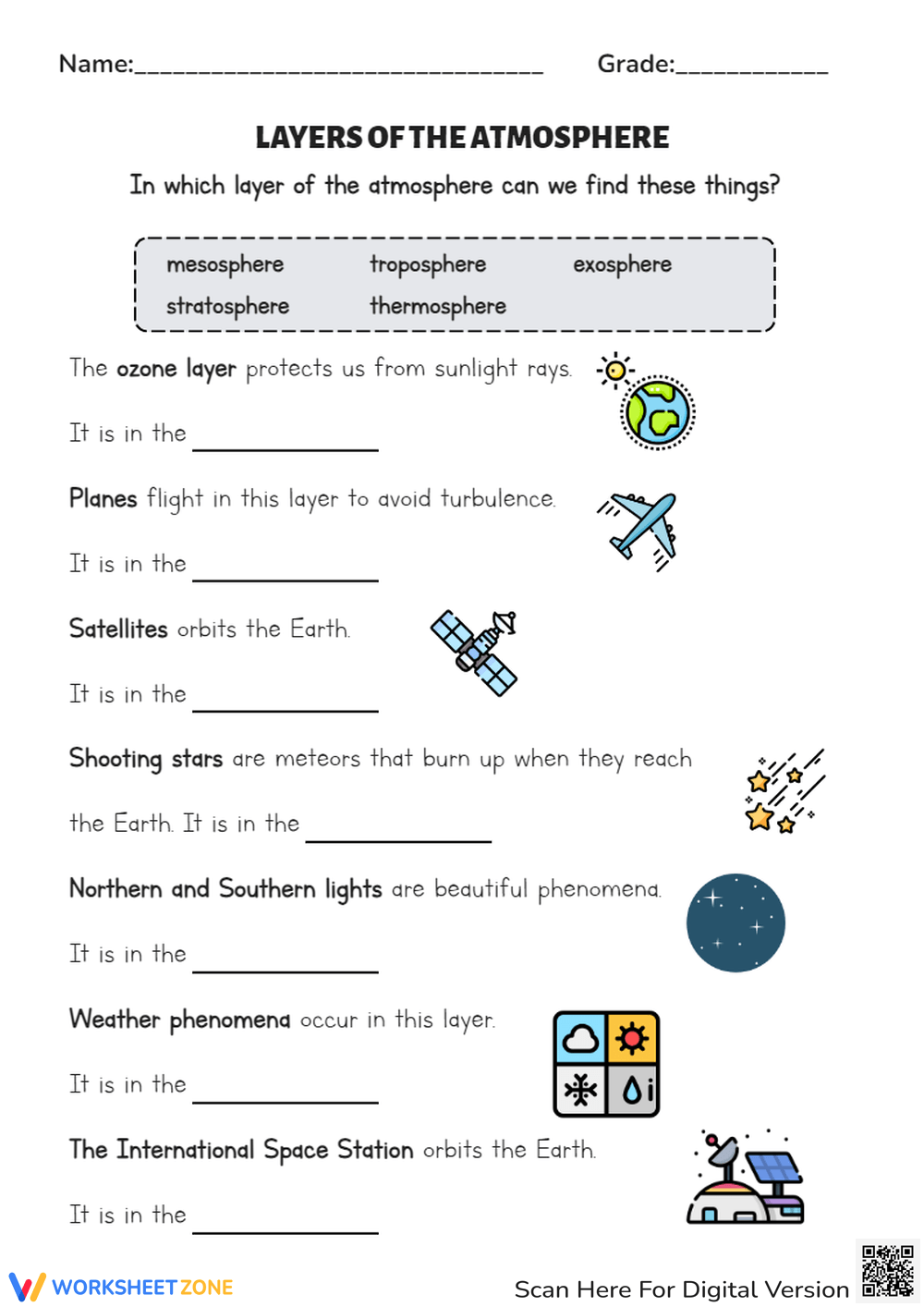 5th Grade Science Fill In The Blanks Worksheets Printable 5th Grade Science Fill In The Blanks Worksheets Printable
