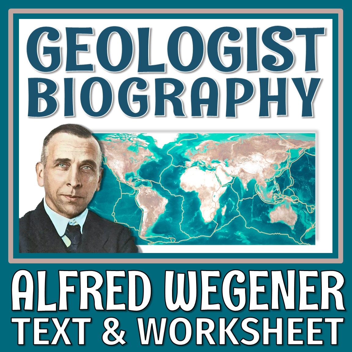 Alfred Wegener Biography And Worksheet Flying Colors Science Alfred Wegener Biography And Worksheet Flying Colors Science