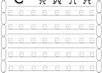 Alphabet Tracing Worksheets Lowercase Handwriting Practice PDF Etsy