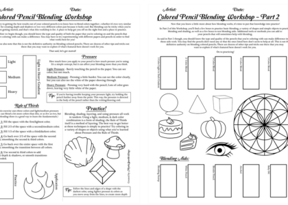 Colored Pencil Blending Workshop Free Resource By MysticSparkleWings On DeviantArt