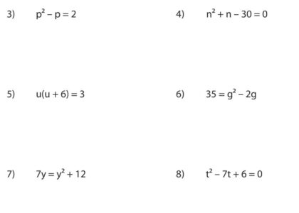 Completing The Square Formula How To Solve Equation Example Steps