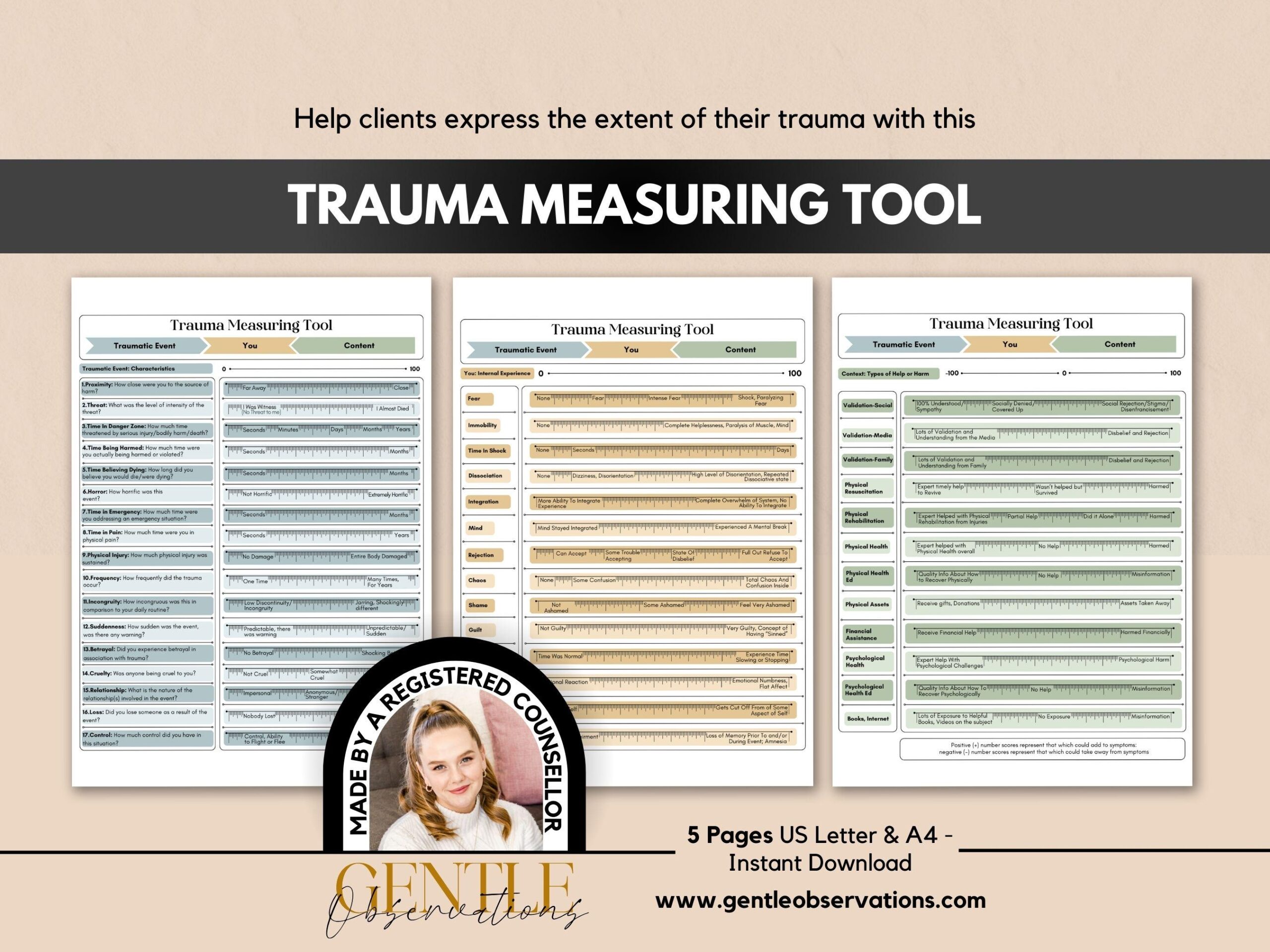 Complex Trauma Communication Tool Trauma Therapy Assessment For Counseling Processing C PTSD Worksheets Trauma Reaction Worksheets Etsy