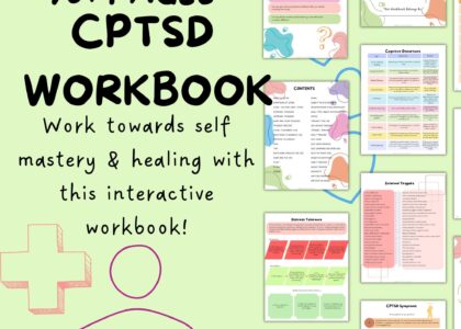 CPTSD Workbook Self healing Trauma Trackers digital Download Etsy