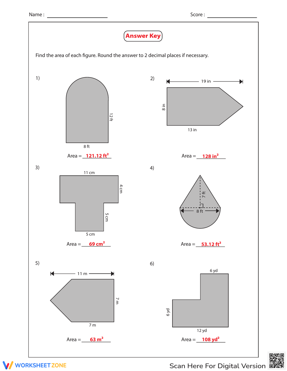 Easter Area Of Compound Shapes Worksheets Printable Easter Area Of Compound Shapes Worksheets Printable