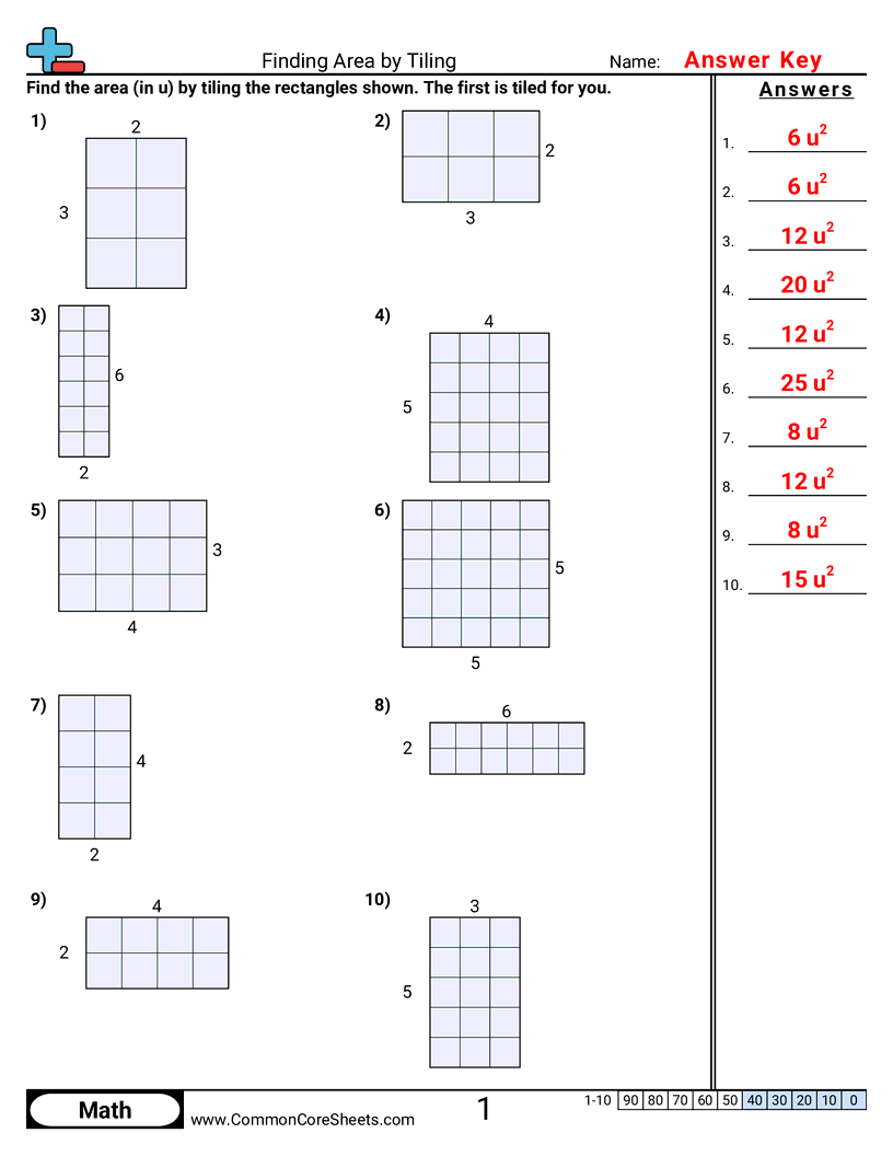 Finding Area By Tiling Worksheet Download Finding Area By Tiling Worksheet Download