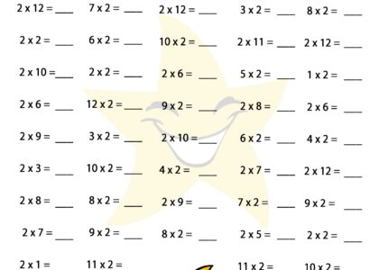 Free 2 Times Table Worksheets Fun Creative And Easy To Print 