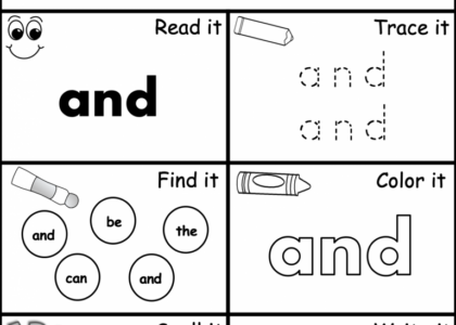 Free Dolch Sight Words Worksheets Free Worksheets