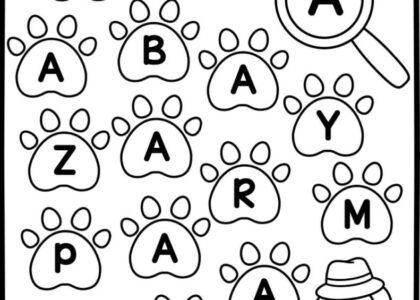 Free Letter A Worksheets For Preschool Kindergarten Fun With Mama