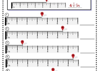 Free Measuring Tape Worksheets Teach Prints