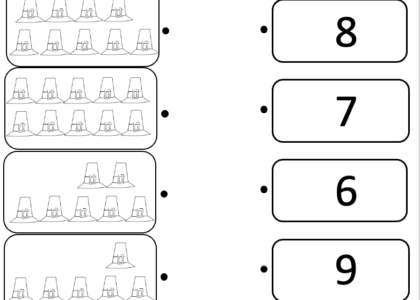 Free Printable Counting Numbers Worksheet Thanksgiving Math Kindergarten And Preschool