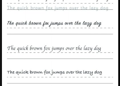 Free Printable Handwriting Practice Worksheets For Adults PDF UPDATED 2024 Number Dyslexia