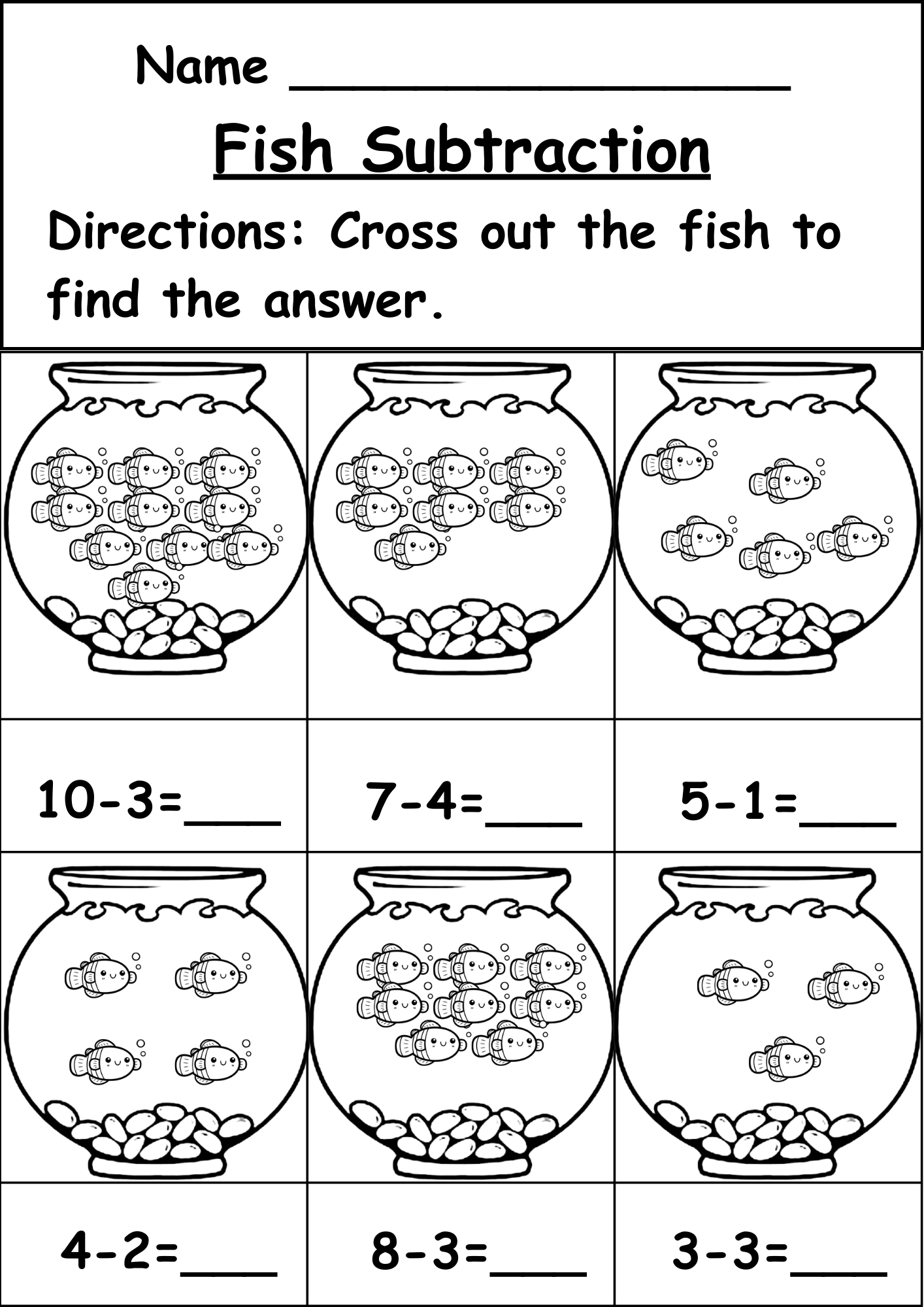 subtraction worksheets for kindergarten subtraction worksheets for kindergarten
