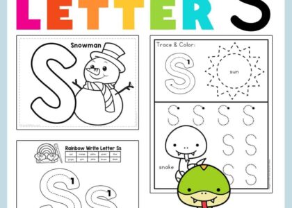 Letter S Preschool Printables Preschool Mom
