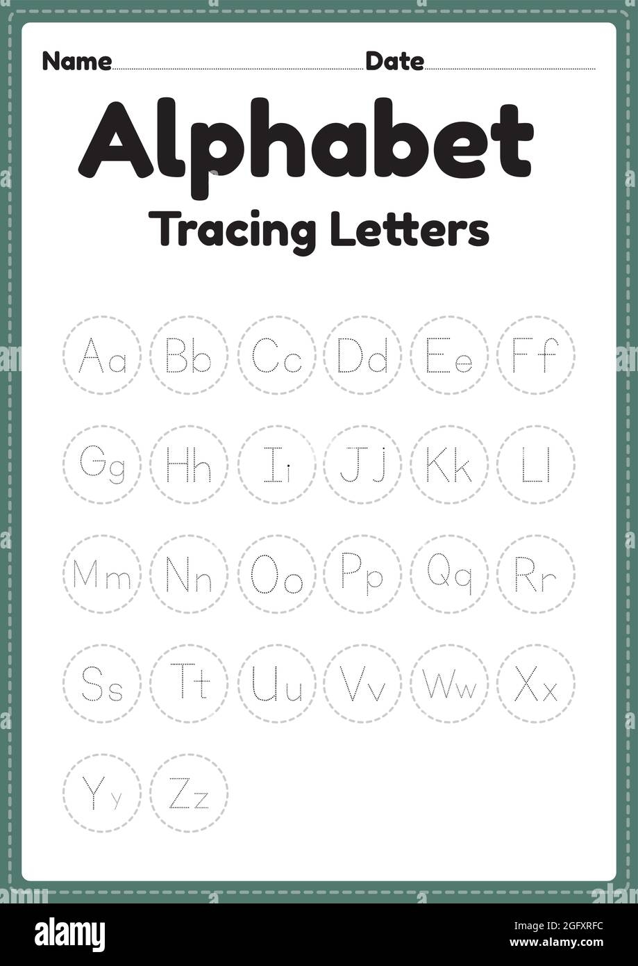 tracing the alphabet worksheets tracing the alphabet worksheets