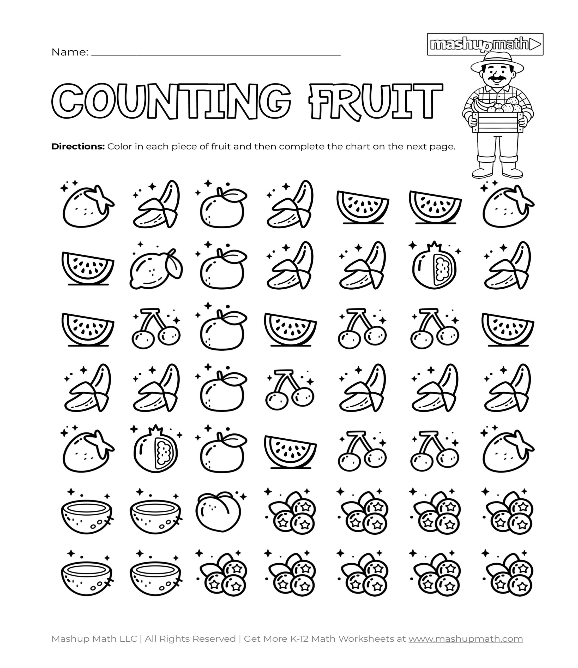 math worksheets coloring pages