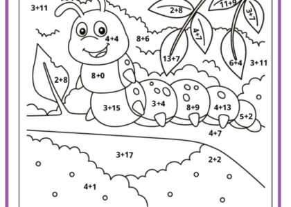 Math Coloring Pages Printable PDFs By K12mathworksheets
