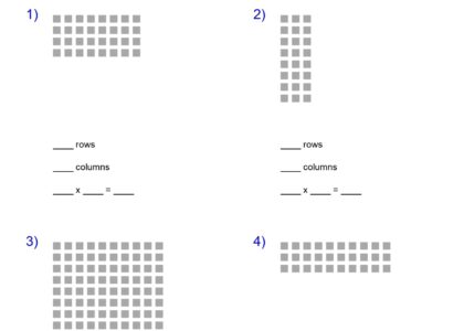 Multiplication Worksheets Learning Multiplication With Arrays Worksheets Made By Teachers