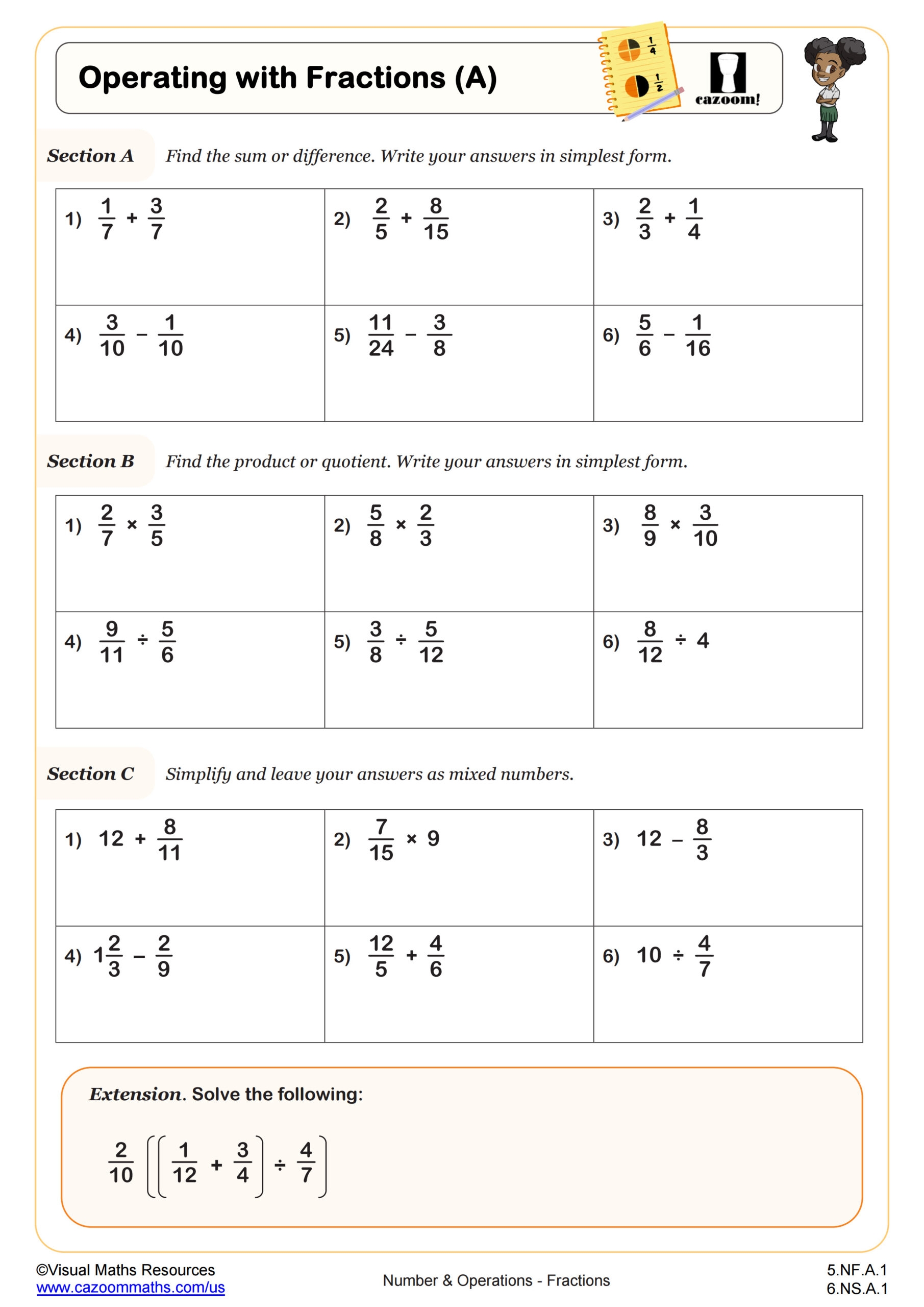 Multiplying And Dividing Fractions Worksheet 5th Grade PDF Worksheets Multiplying And Dividing Fractions Worksheet 5th Grade PDF Worksheets