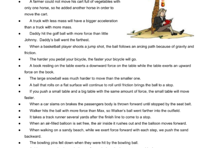Newton s Laws Of Motion Worksheet