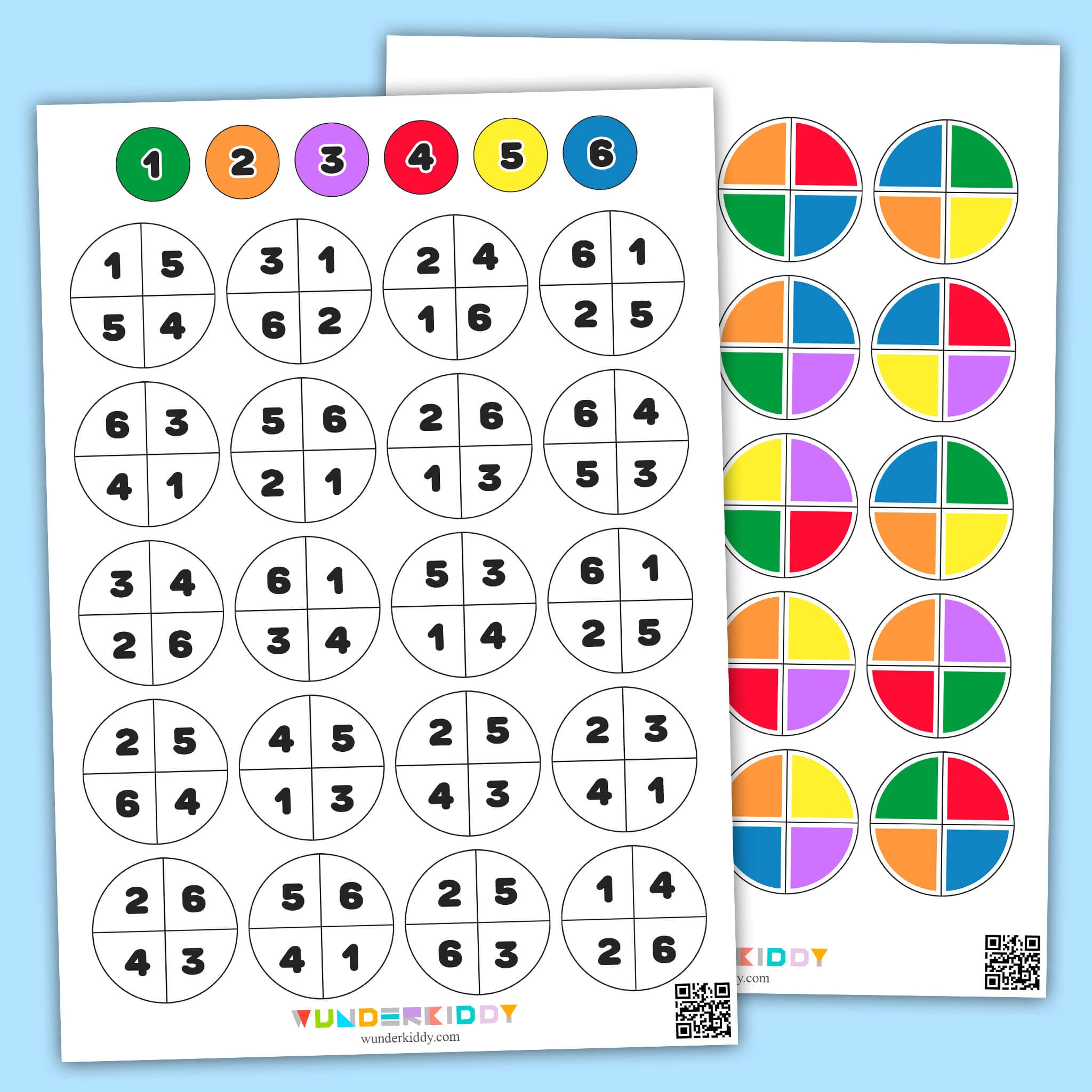 color by code worksheets