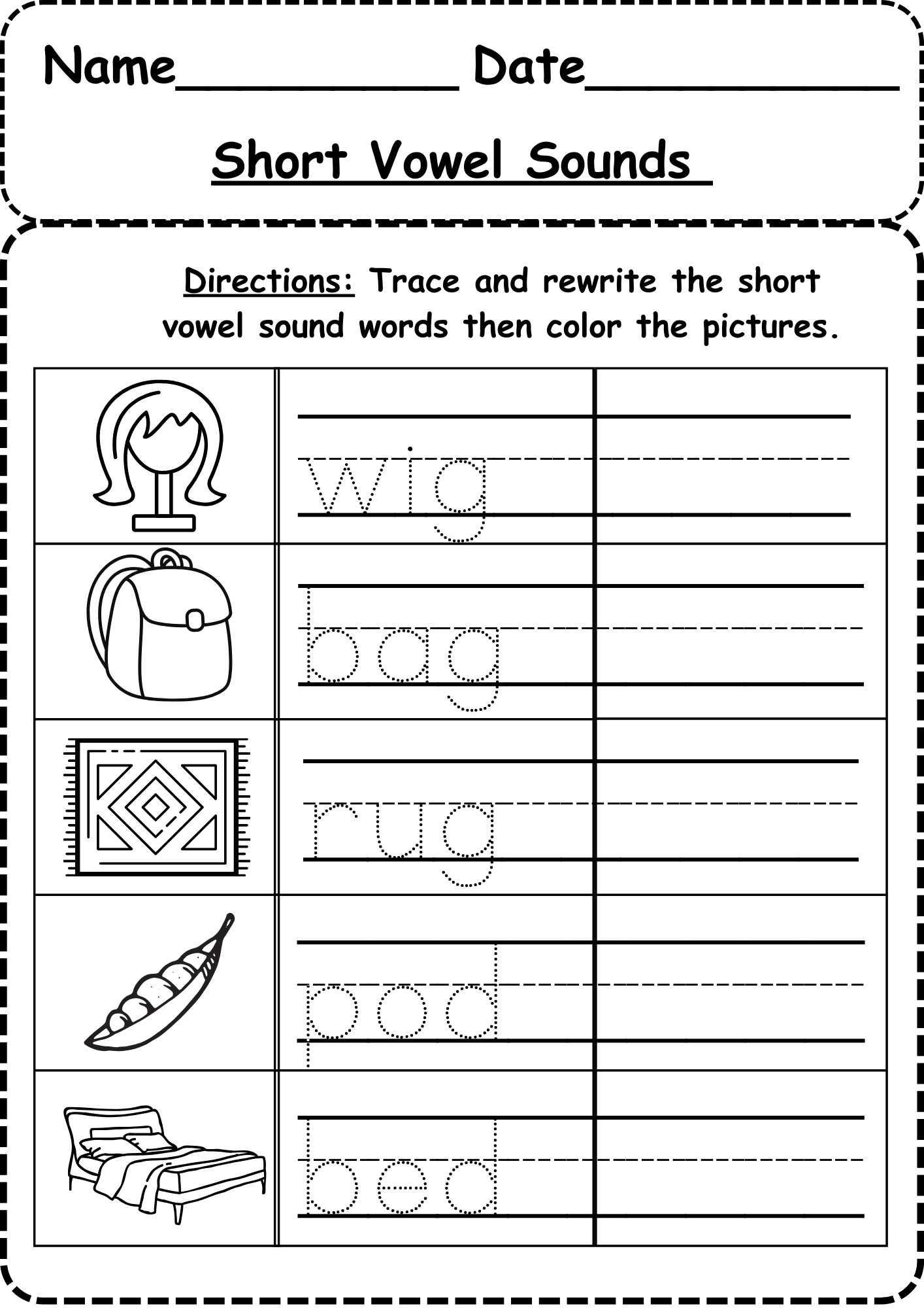 short vowel sounds worksheets short vowel sounds worksheets