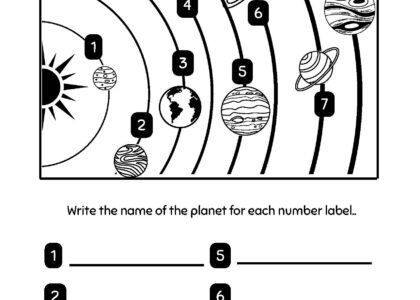 Space Science Worksheets For Kids 3rd 4th Grade With Answer Key Made By Teachers