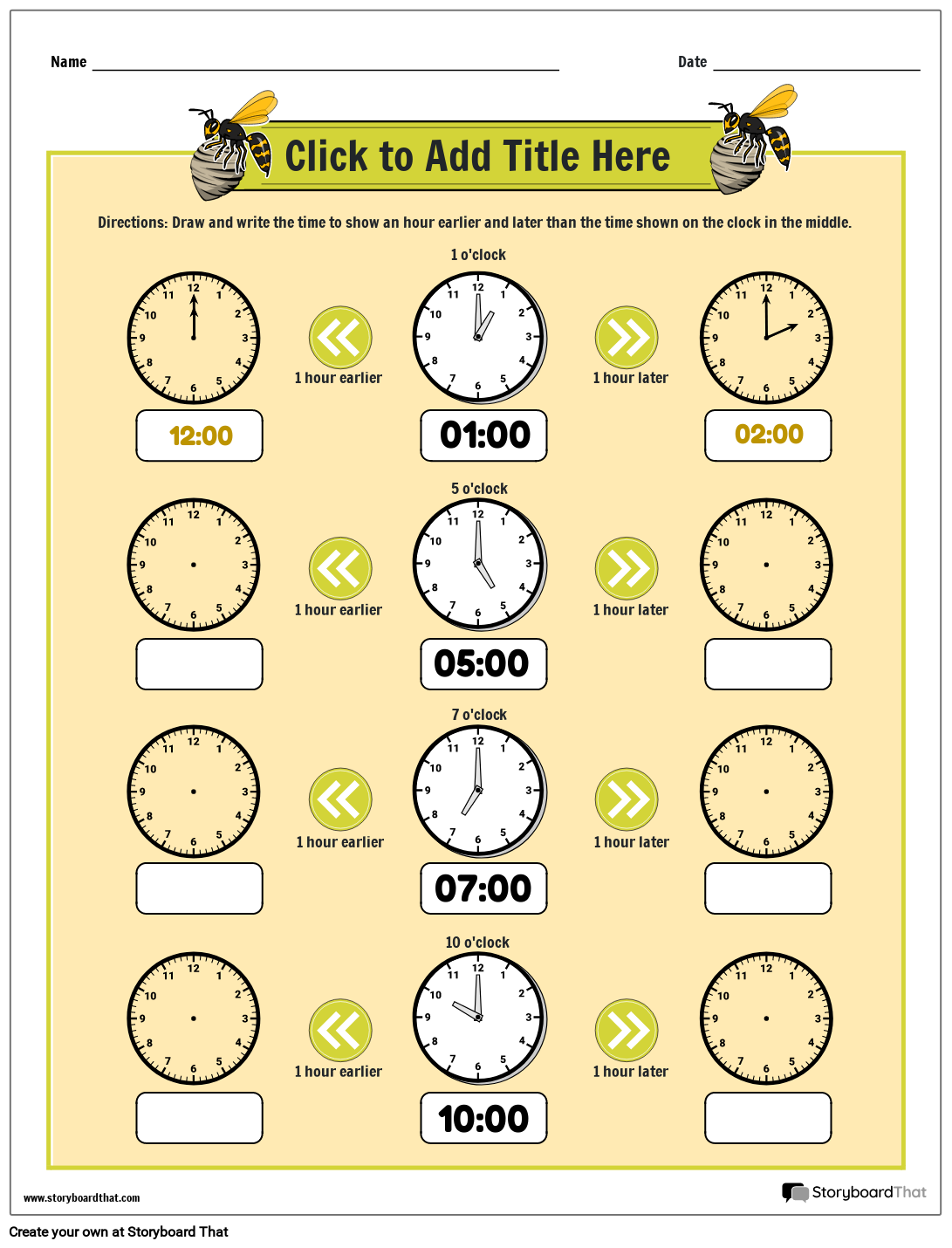 time and elapsed time worksheets