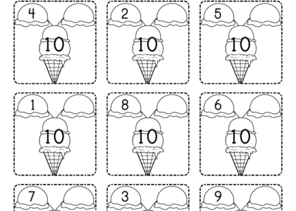 Summer Math Worksheet Free Printable Digital PDF