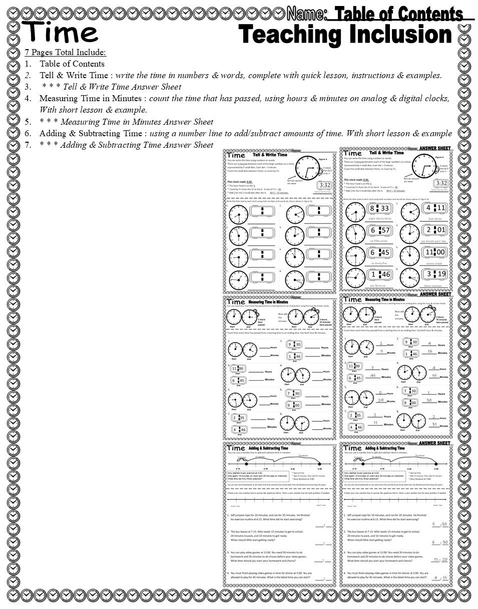 time to tile add worksheets time to tile add worksheets