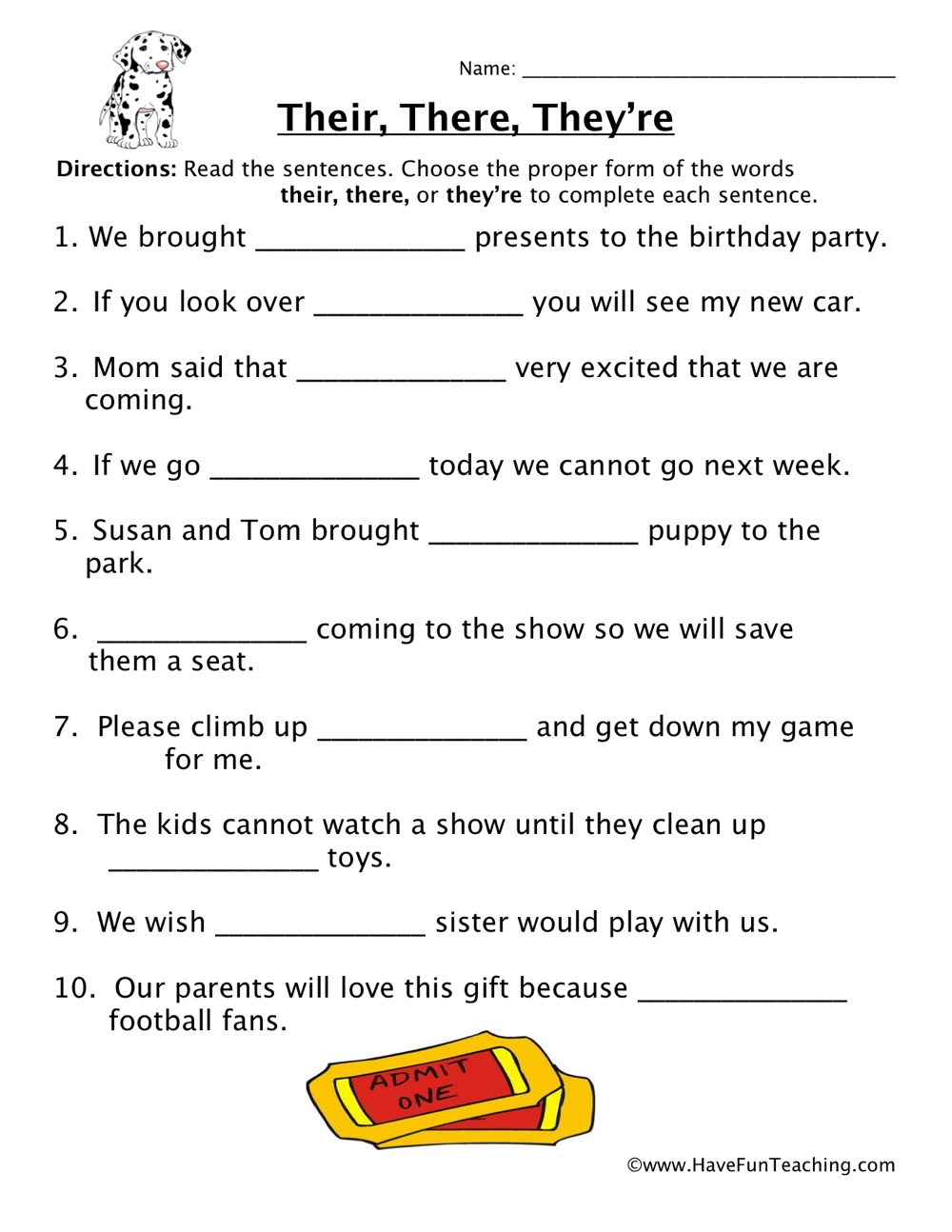 Their There They re Homophones Worksheet Have Fun Teaching Their There They re Homophones Worksheet Have Fun Teaching