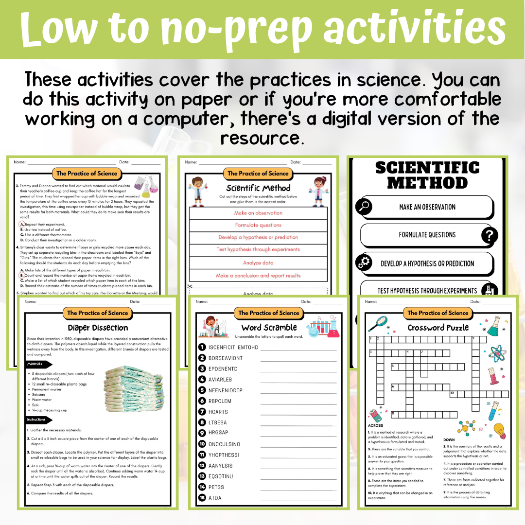 Understanding The Nature Of Science Activity Answer Key 5th Grade Science Classful Understanding The Nature Of Science Activity Answer Key 5th Grade Science Classful