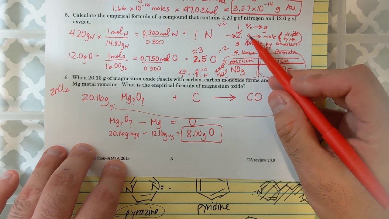 Unit 5 Review Video Answer Key Part III YouTube